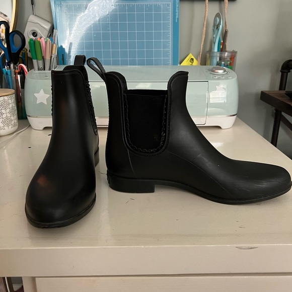 Rubber Chelsea Boots - Picture 1 of 6